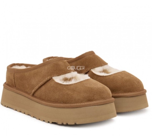 Ugg Bea Mary Jane Chestnut
