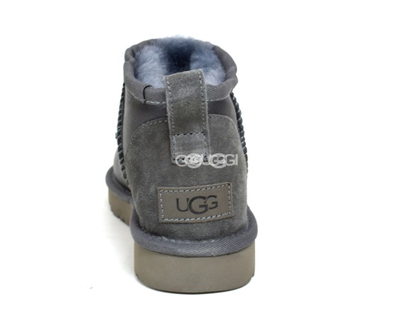 UGG Classic Ultra Mini Metallic Grey