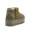 Classic Ultra Mini Braid Plat Boot Sand