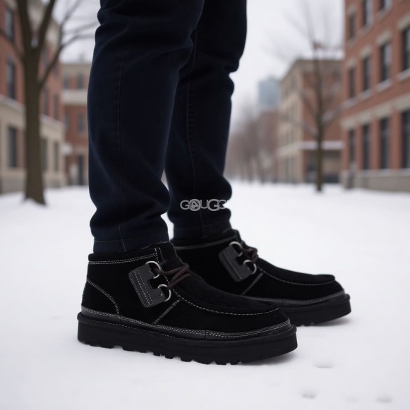 Мужские ботинки Ugg Mens Hayden Moc Chukka Black