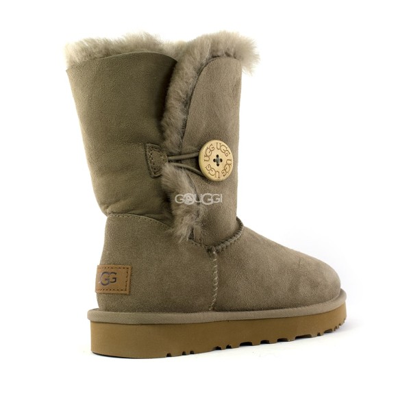 Угги UGG Bailey Button Grey
