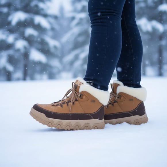 Женские ботинки TerreTrail Cozy Lace Boot Chestnut