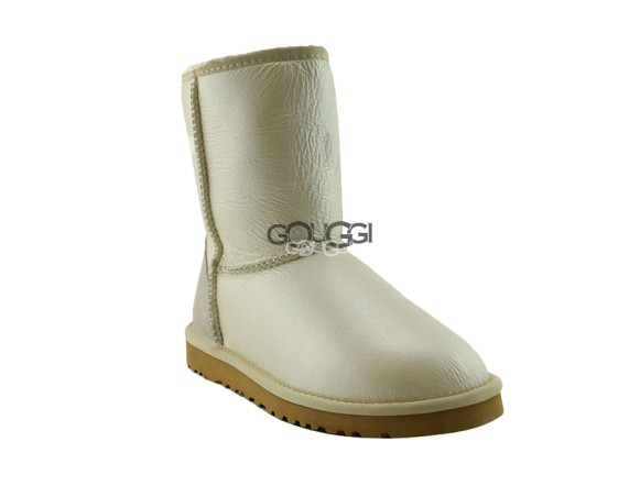 Classic Short Metallic Gold