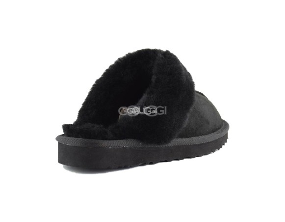 Slipper Scufette Black