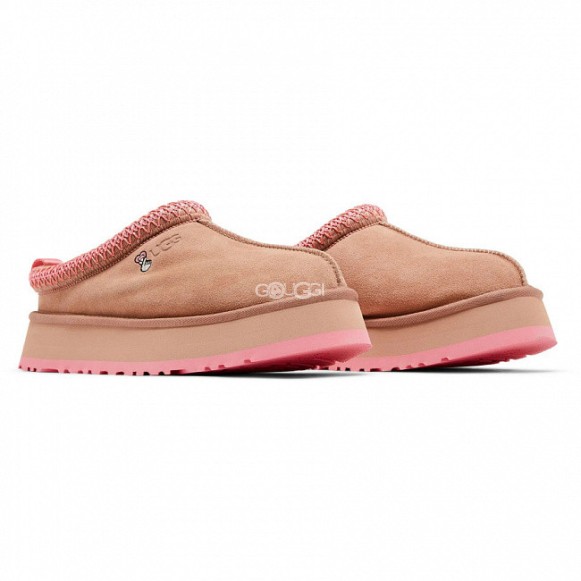 Женские слипоны на платформе UGG Tazz Chestnut Tropical Pink