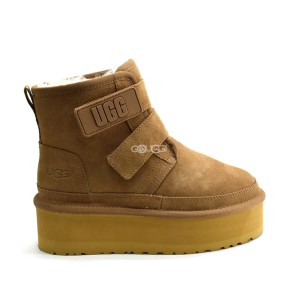 Ugg Classic Short Suede Platform Chestnut