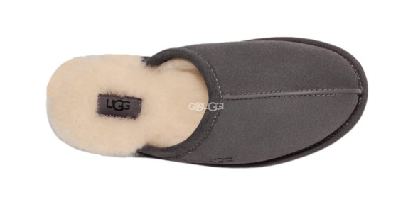 Ugg Mens Scuff Slipper Dark Grey