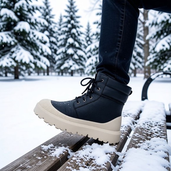 Мужские ботинки с галошами UGG Mens Neumel High Hybrid Bl/Birch